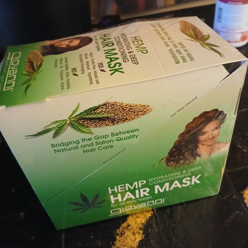 Hemp Hair Mask - Green